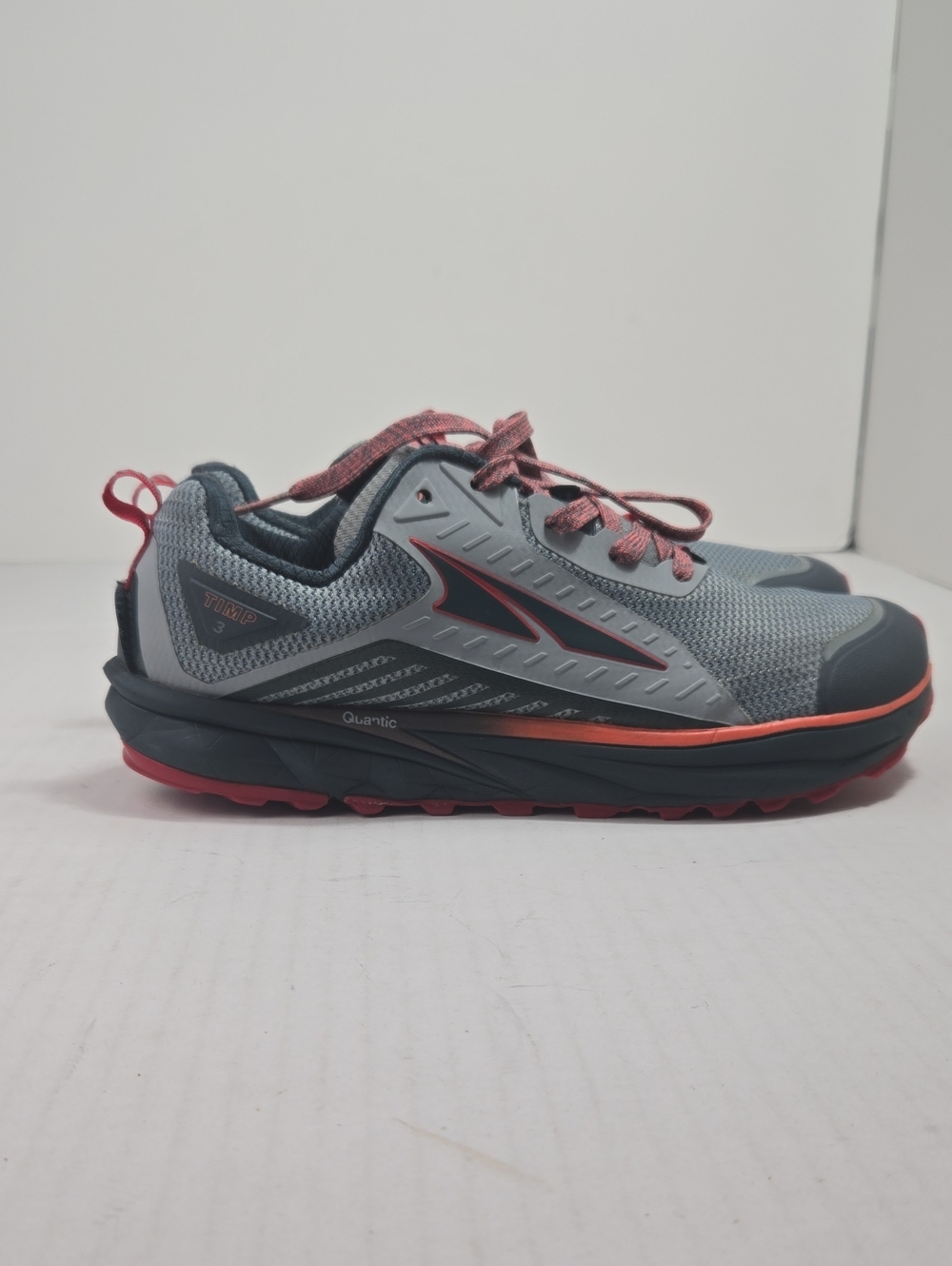 Altra Timp 3 Sneakers Women 9M Trail Road Running Shoes Gray Hiking Trainers